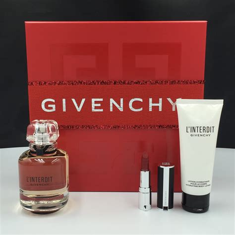 givenchy l'interdit gift set 80ml|Givenchy l'interdit boots.